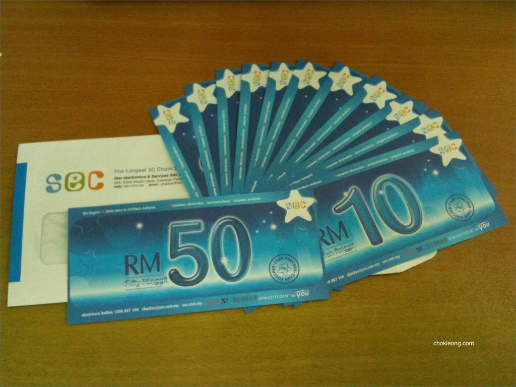 SEC Voucher RM 360 