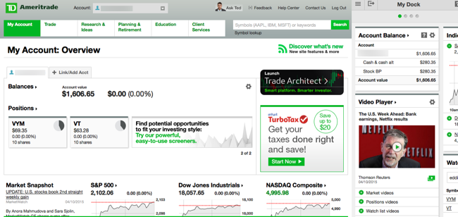 ameritrade stocks